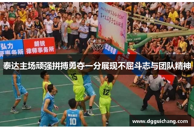 泰达主场顽强拼搏勇夺一分展现不屈斗志与团队精神